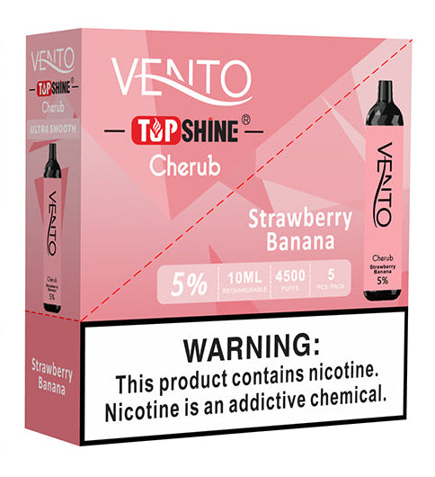 4500 puff vento cherub strawberry watermelon 5pack