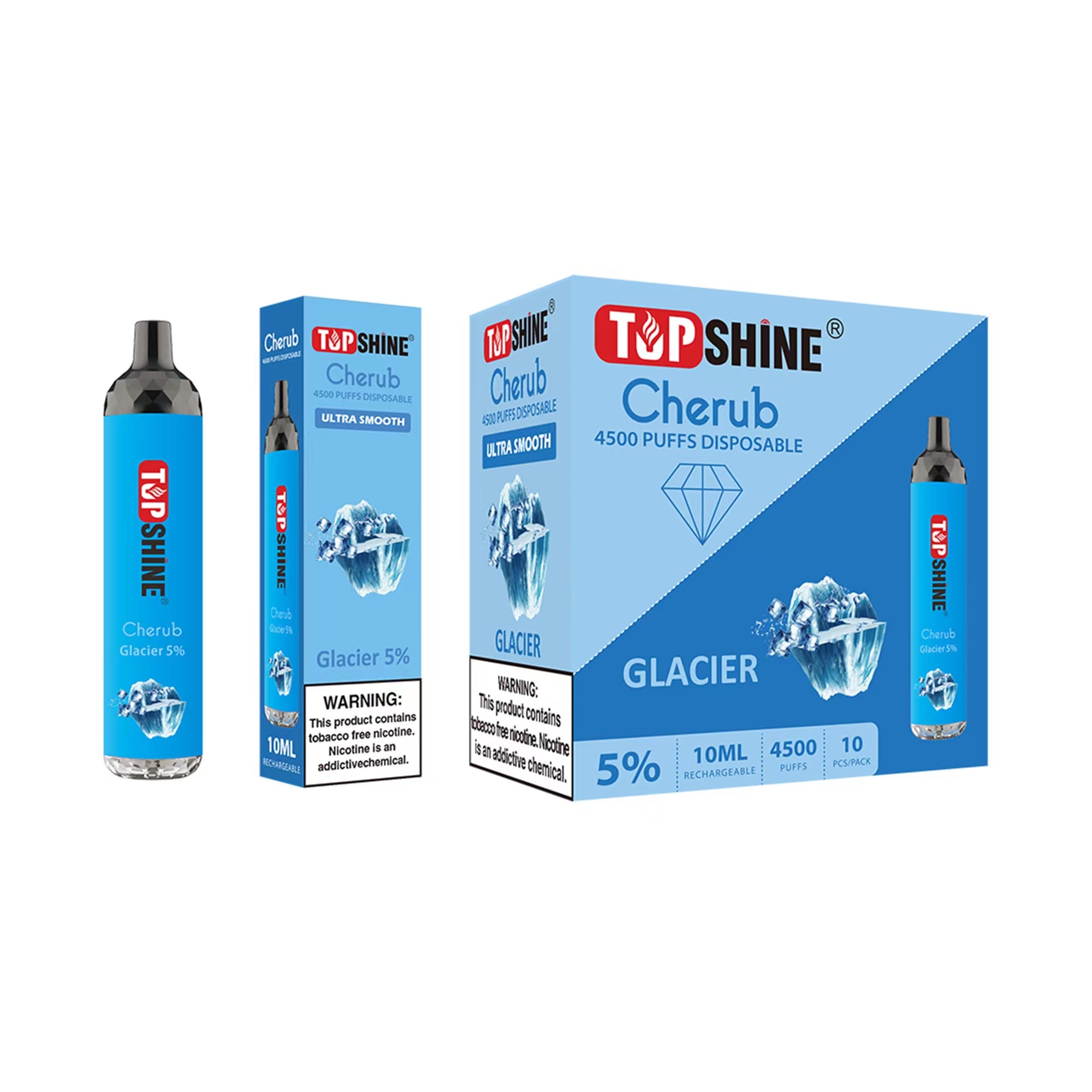 Unflavored Vapes TopShine | Vento Unflavored Vapes TopShine | Vento